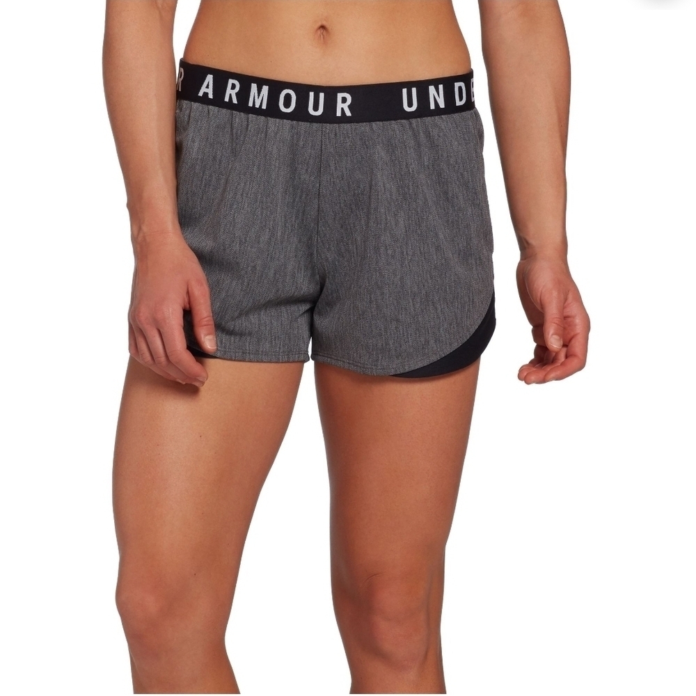 Under Armour Women's Charcoal Athletic Shorts